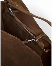 NA-KD - Soft Suede Tote Bag - Lyst