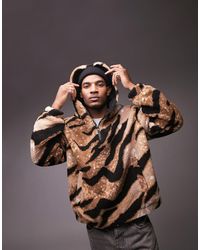 Men's Tiger Print Jacket for Men - Up 
