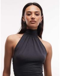 Weekday - Halterneck Top With Open Back - Lyst