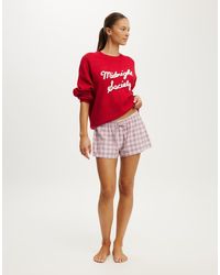 Cotton On - Cloud Soft Flannel Short - Lyst