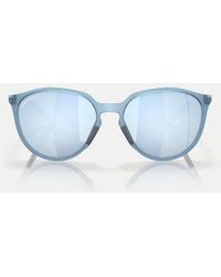 Oakley - Sielo Round Polarised Sunglasses With Mirrored Lens - Lyst