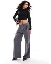 ASOS - Knitted Structured Asymmetric Top - Lyst