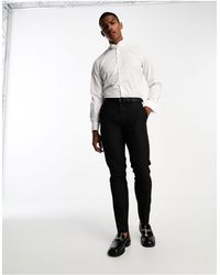 French Connection - Wing Long Sleeve Smart Shirt - Lyst