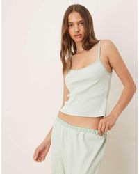 ASOS - Mix & Match Frill Pyjama Cami - Lyst