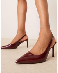 ASOS - Spicy Slingback Stiletto Mid Shoes - Lyst