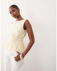 Gina Tricot - Lace Smock Top - Lyst