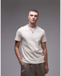 Tommy Hilfiger - Script Logo Waffle T-shirt - Lyst
