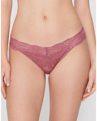 Tezenis - High-Cut Lace G-String - Lyst