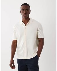 Threadbare - Relaxed Fit Knitted Short Sleeve Shirt - Lyst