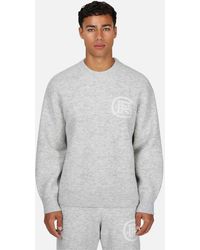 Good For Nothing - Knitted Crew Neck Sweatshirt - Lyst