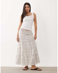 Cotton On - Haven Tiered Maxi Skirt - Lyst
