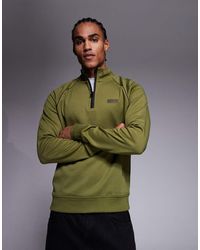 Barbour - Markford Half Zip Logo Sweatshirt - Lyst