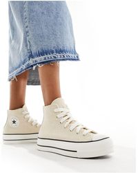 Converse - Lift Hi Trainers With Chunky Hiking Laces - Lyst