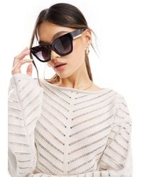 Quay - Quay By The Way Square Sunglasses - Lyst