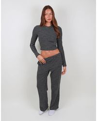 SIMMI - Super Soft Stripe Trouser - Lyst