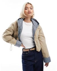ASOS - – cropped-kapuzenjacke - Lyst