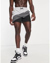 Nike - 5 Inch Volley Diagonal Colourblock Shorts - Lyst
