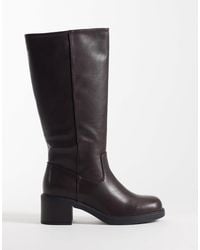 Glamorous - Pull On Knee Boots - Lyst