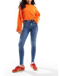 ONLY - Vaqueros De Corte Pitillo Con Diseño Realzador De - Lyst