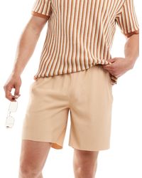 Only & Sons - Plisse Pull On Short - Lyst