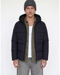 Jack & Jones - Fusion Hooded Water-resistant Short Puffer Jacket - Lyst