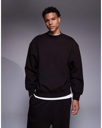 ASOS - Premium Heavyweight Oversized Sweatshirt - Lyst