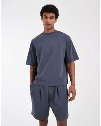 ASOS - Circular Design Collection Pleated Oversized Jersey Shorts - Lyst