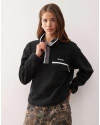 Columbia - Helvetia Ii Cropped Half Snap Fleece - Lyst