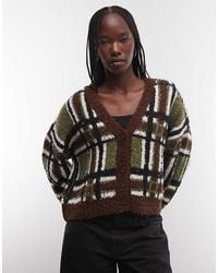 The Ragged Priest - Boucle Oversized Boxy Cardigan - Lyst