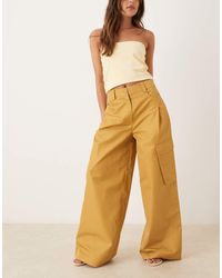ASOS - Oversized Balloon Pants With Utility Pocket Detail - Lyst