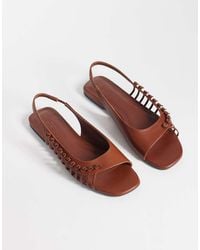 & Other Stories - Pure Leather Knot Flat Sandals - Lyst