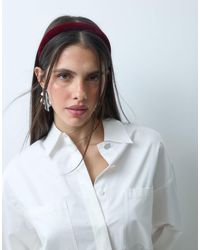Accessorize - Velvet Headband - Lyst
