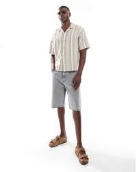 Dr. Denim - Omar Relaxed Fit Mid Waist Shorts - Lyst