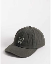 DOUBLE A by WOOD WOOD - 100% Cotton Standard Logo Cap - Lyst