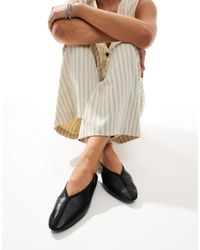 & Other Stories - – spitze, flache ballerinas aus leder - Lyst