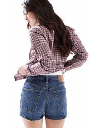 Levi's - Pantalones Cortos Vaqueros Azules Con Lavado Medio 501 Original De - Lyst