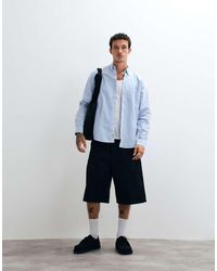 Carhartt - Long Sleeve Logo Oxford Shirt - Lyst