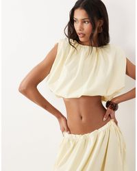 4th & Reckless - Bubble Hem Sleeveless Top - Lyst