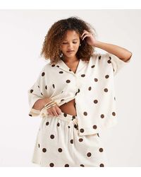 ASOS - Asos Design Curve Linen Blend Shorts - Lyst