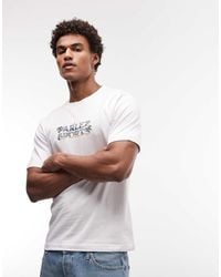 Parlez - Short Sleeve Ormond Logo T-Shirt - Lyst
