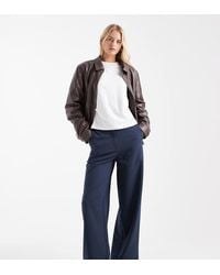 ASOS - Tall Tailored Relaxed Straight Leg Pants - Lyst