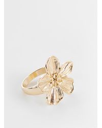 ASOS - Asos design – farbener ring mit blumendesign - Lyst