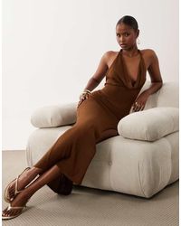Flook - The Label Emeri Knitted Maxi Beach Dress - Lyst