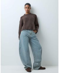 JJXX - Fluffy Cropped Ribbed Sweater - Lyst