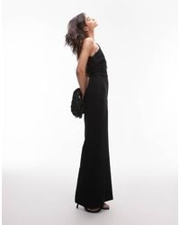 Mango - One Shoulder Jumpsuit - Lyst
