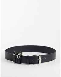 Mango - 100% Leather Belt With Buckle Detail - Lyst