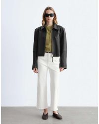 & Other Stories - High Waist Wide Cropped Jeans - Lyst