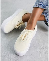 Vans - Authentic - sneakers color crema - Lyst