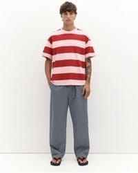 Pull&Bear - Denim Joggers - Lyst