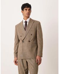 ASOS - Regular Double Breasted Suit Jacket - Lyst